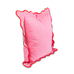 Darcy Linen Pillow Pink + Cherry