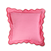 Darcy Linen Pillow Pink + Cherry