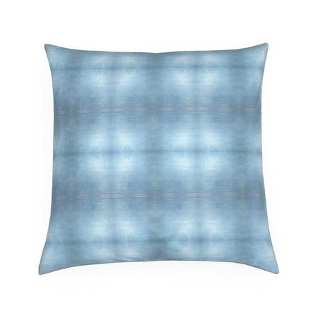 Blues Plaid Pillow