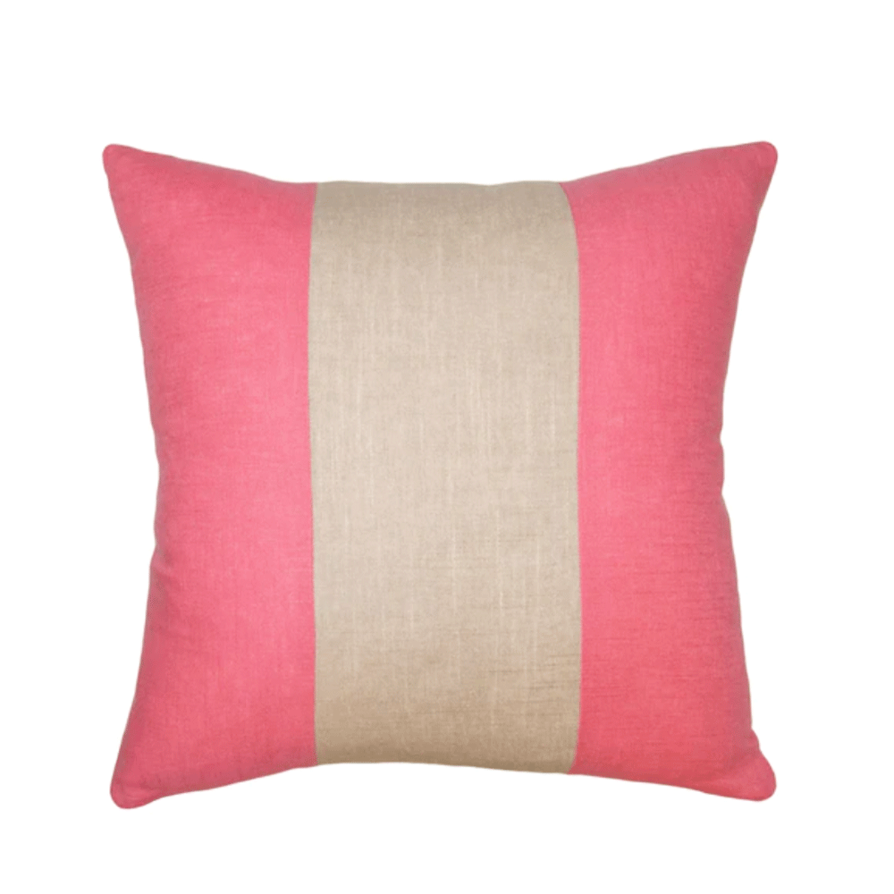 Savvy Hue Pink and Driftwood Pillow
