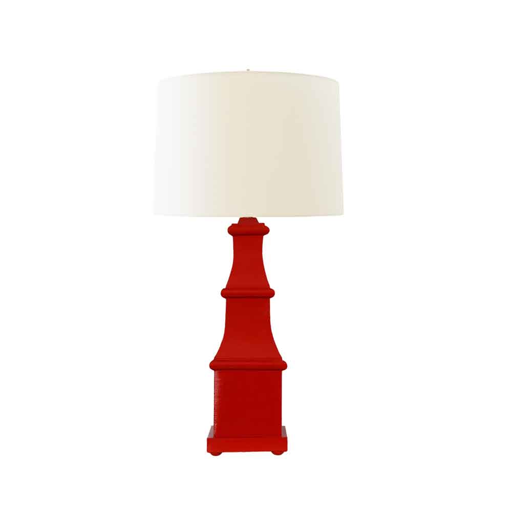 Allegra Red Lamp