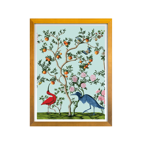 Bird and Branch Chinoiserie 1